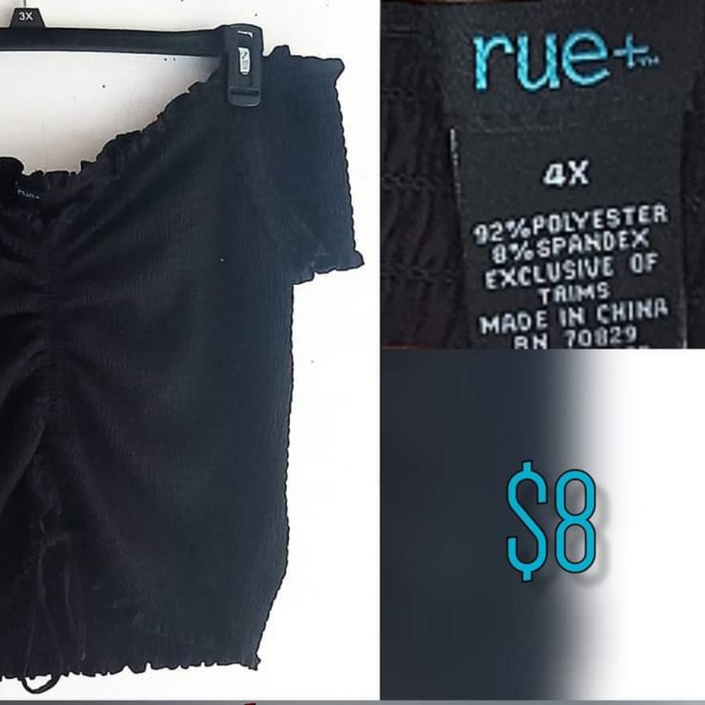 Rue21+ Ribbed Top - Picture 2 of 2